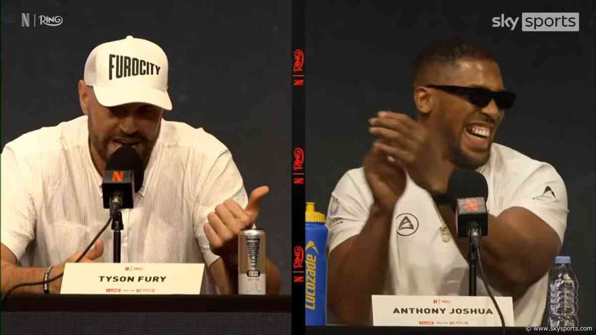 'I'm bald and fat... it's true!' - AJ gives hilarious response to Fury!
