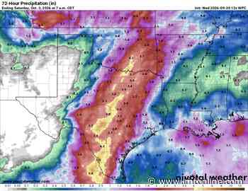 Flood watches continue across Texas from remnants of Hurricane Polo