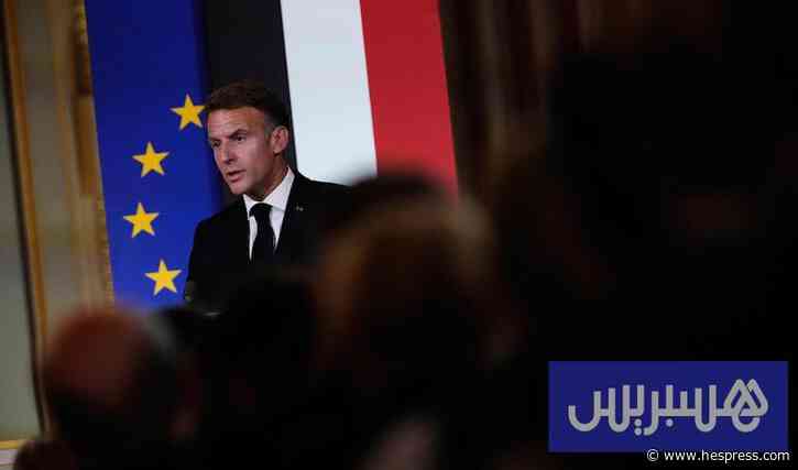 ماكرون يعلن تضامن فرنسا مع إسبانيا