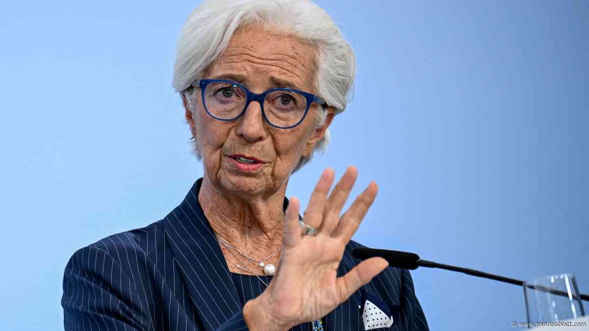 Geldpolitik: EZB-Präsidentin Lagarde: Könnte ein paar Monate früher abtreten
