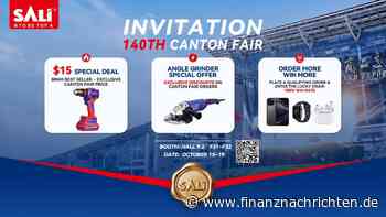SALI Tools präsentiert auf der 140. Canton Fair professionelle Elektrowerkzeuge und exklusive B2B-Angebote