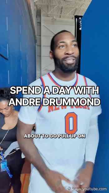 andre drummond’s first day was a success ✅ #nyknicks #nba #andredrummond