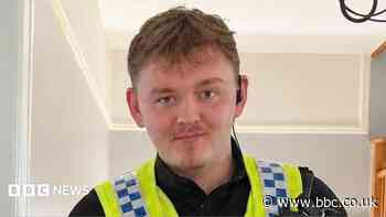 Suspended PC dies after being hit by train