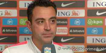 Xavi: 'Het was voor hem onmogelijk om te spelen, hij kon geen bal aanraken'