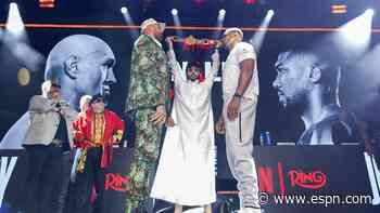 Fury, Joshua show respect in first press conference