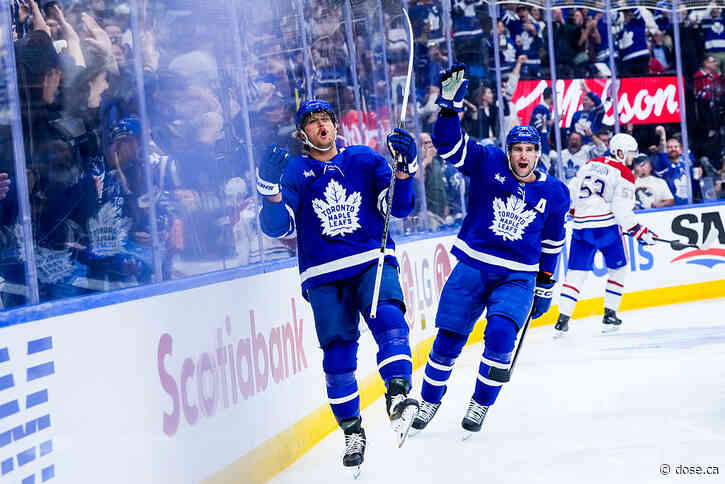 A Toronto reporter (Chayka’s sister) says the Leafs deserved to win yesterday