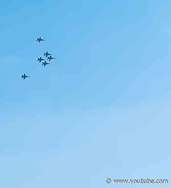 Caught These Jets Flying Over NY