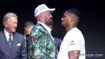 Fury-Joshua news conference: As it happened