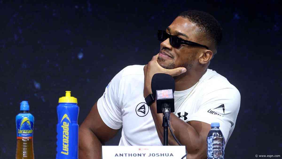 Fury's uncle Peter helping Joshua ahead of fight