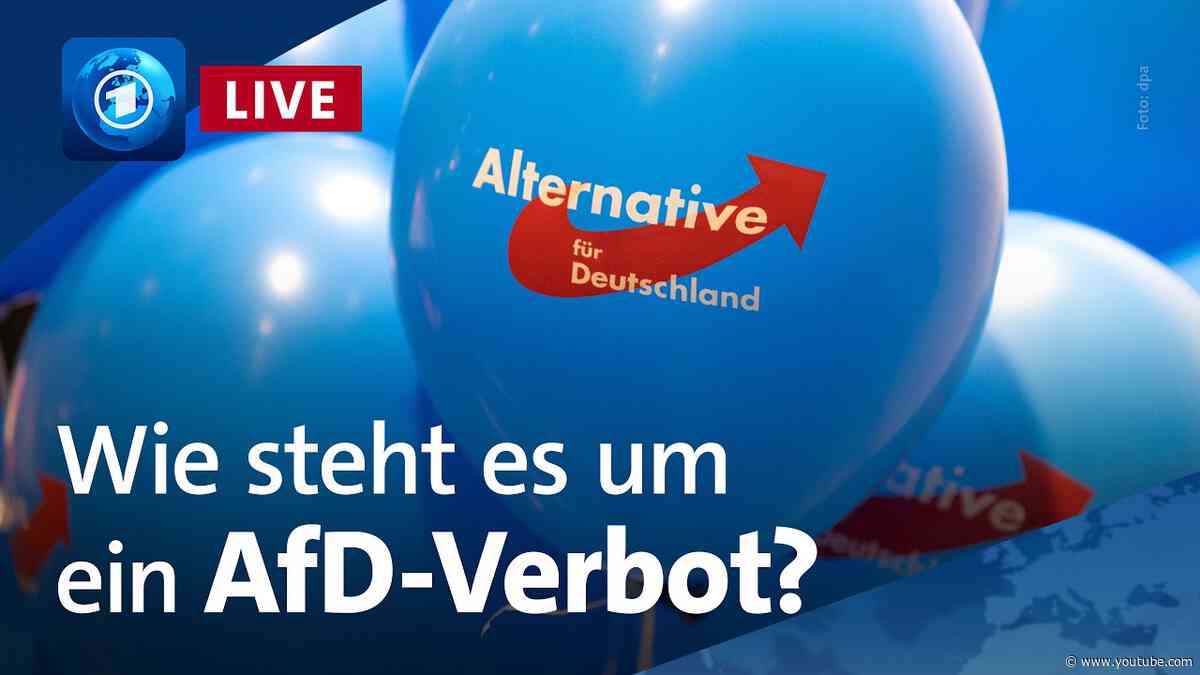AfD-Verbot: Ist das realistisch? | tagesschau24 Top-Thema, 30.9.2026