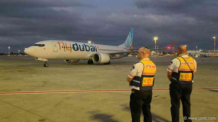 Rescue flight lands in Israel with all passengers from earlier flydubai hijacking attempt
