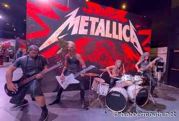 Go Inside METALLICA's Massive Pop-Up Shop In Las Vegas