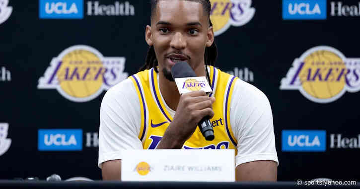 Ziaire Williams says it’s a ‘blessing’ to play for Lakers after growing up in LA