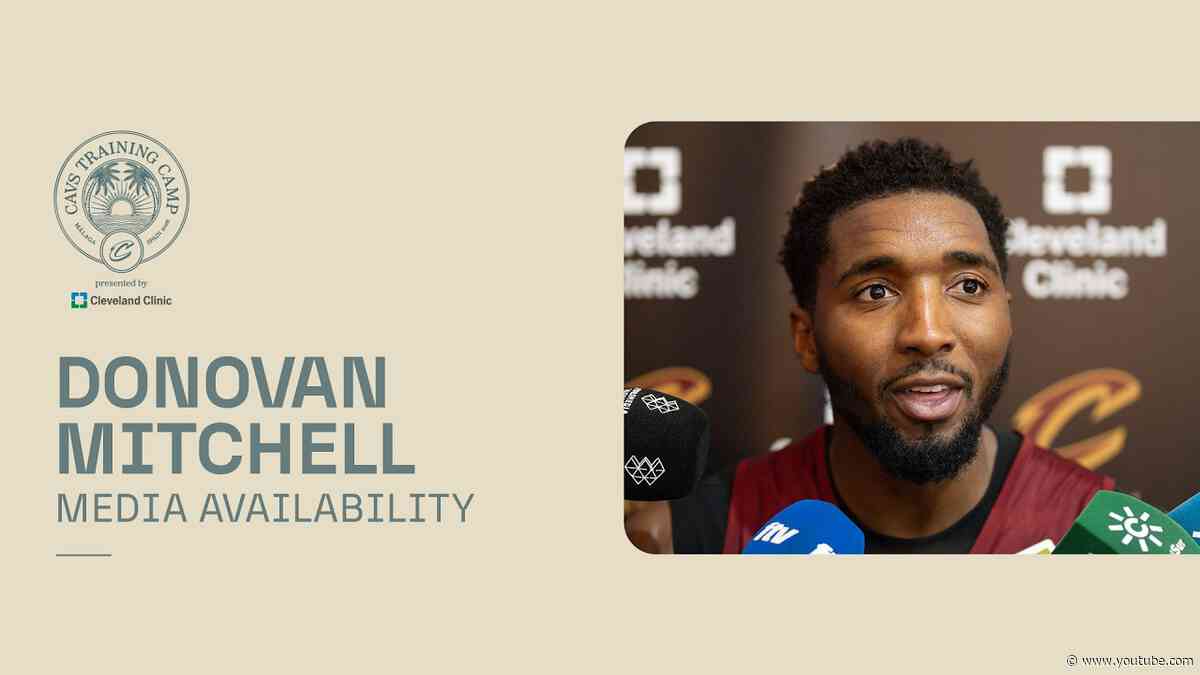 Cavs Training Camp | Donovan Mitchell Media Availability | 09.30.2026