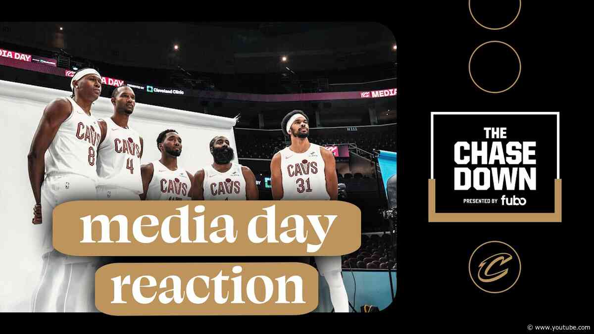 Chase Down Podcast Live, presented by fubo: Media Day Reactions!