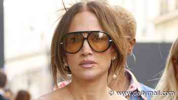 Jennifer Lopez tells paparazzi to 'relax' and 'stop acting crazy' in tense Paris exchange