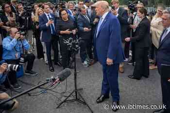 Trump's Bizarre Standing Position Goes Viral as Viewer Says 'Something's Definitely Wrong With That Leg'
