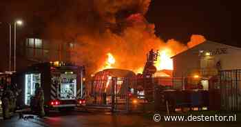 Grote brand op Johan Huizingalaan in Amsterdam