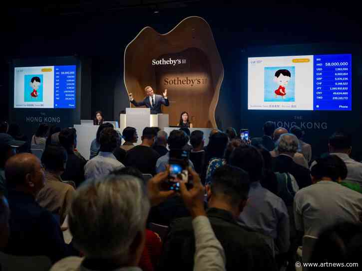 Strong Hong Kong Evening Sales, Totaling a Combined $184.6 M., Mask Key Hurdles in Asia’s Art Market