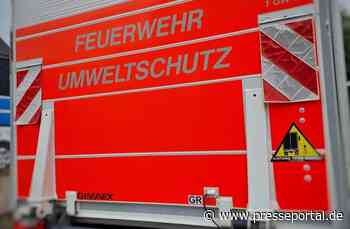 FW Witten: Ammoniak Austritt auf einem Werkgelände