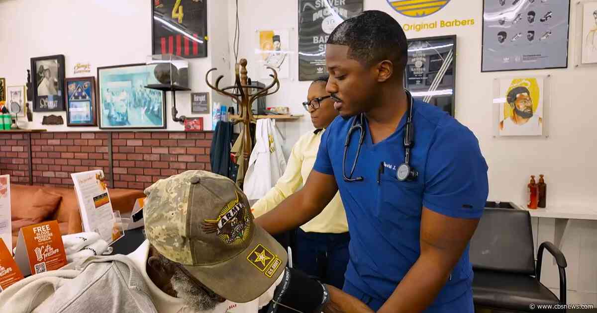 Atlanta barbershop helps start conversation about high blood pressure