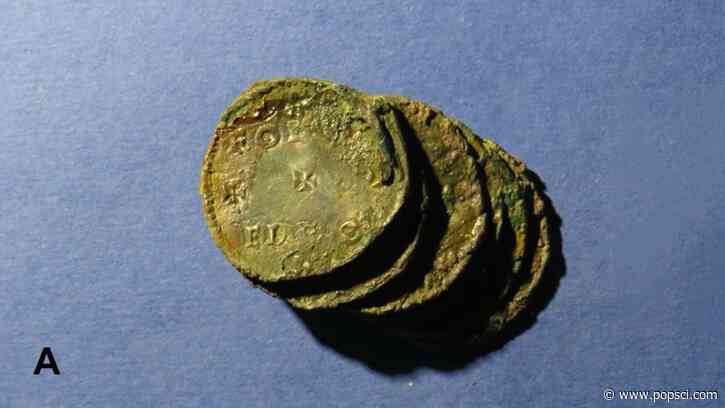 Medieval coins discovered in Rome are actually from England