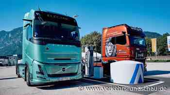 Neue Ladestation für E-Lkw in Kufstein