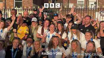 York celebrate Super League win with river cruise