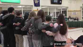 Huge room full of distraught children confront school district over violent behavior at chaotic New York school
