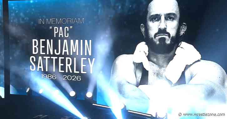 Statement From PAC’s Family Read During Emotional AEW Dynamite Moment