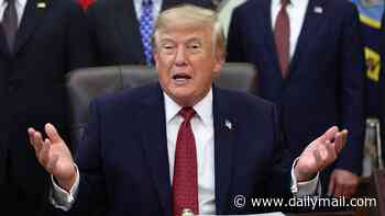 Donald Trump continues obsession with 'very handsome' NFL star... as he aims fresh dig at Super Bowl halftime show