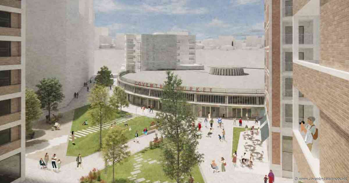 New look Coventry Market in pictures as CGIs show £1.25m changes