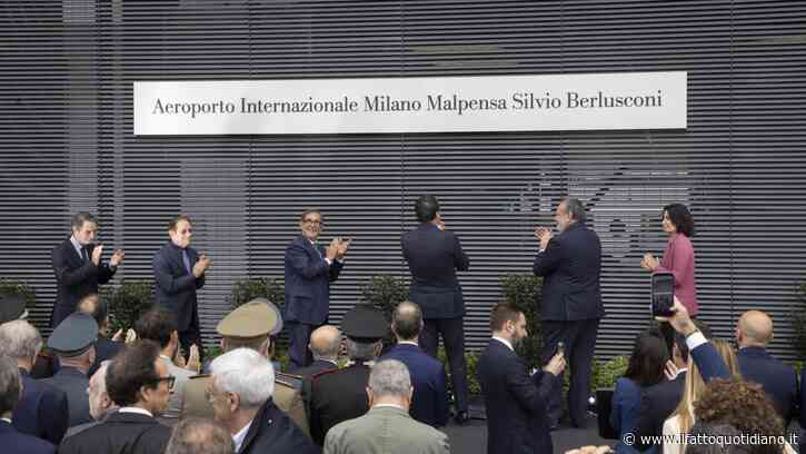 Dopo l’aeroporto intitolato, per Berlusconi manca solo la beatificazione!