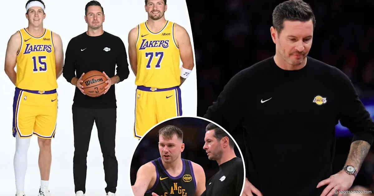 JJ Redick admits he felt he was ‘cosplaying’ as Lakers coach when he joined the team