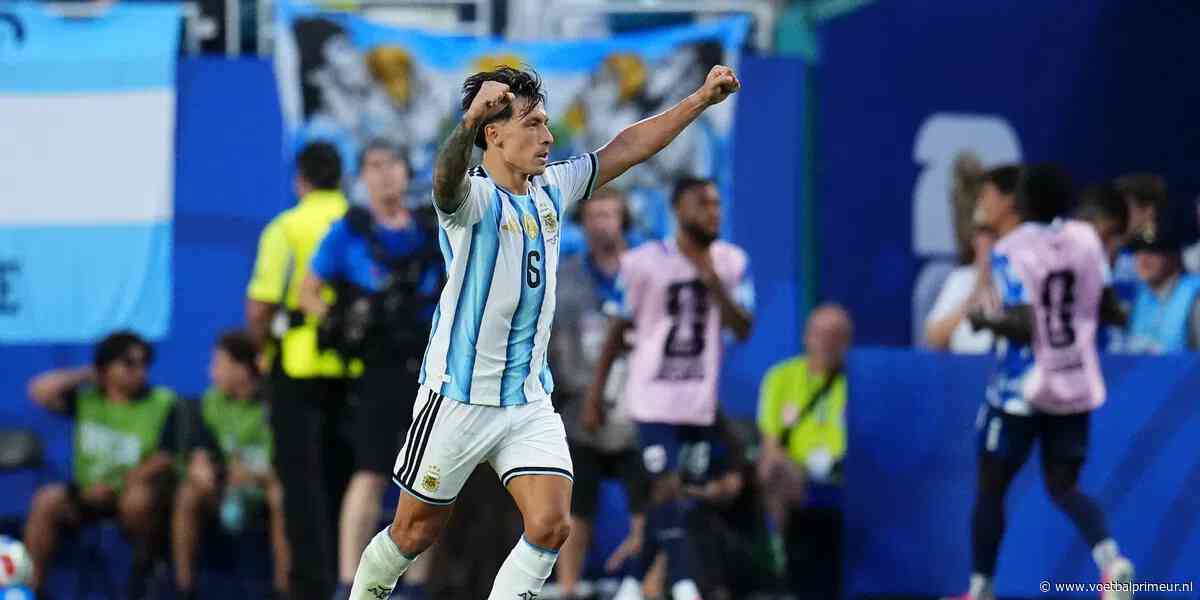 Argentinië wint eerste duel na verloren WK-finale overtuigend, Paz staat op