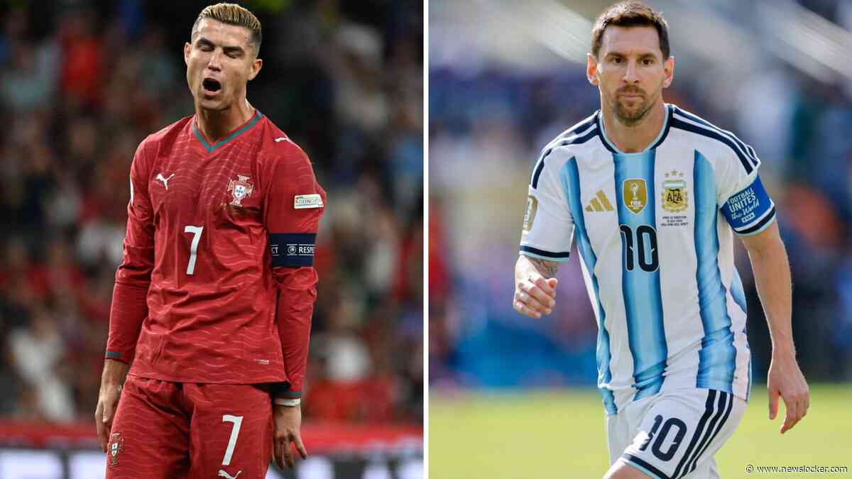 Pijnlijk contrast: Cristiano Ronaldo vertrekt week voor GOAT-waardig afscheid Lionel Messi met knallende ruzie