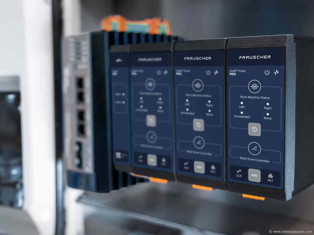 Scaleable platform supports modular signalling and train detection hardware