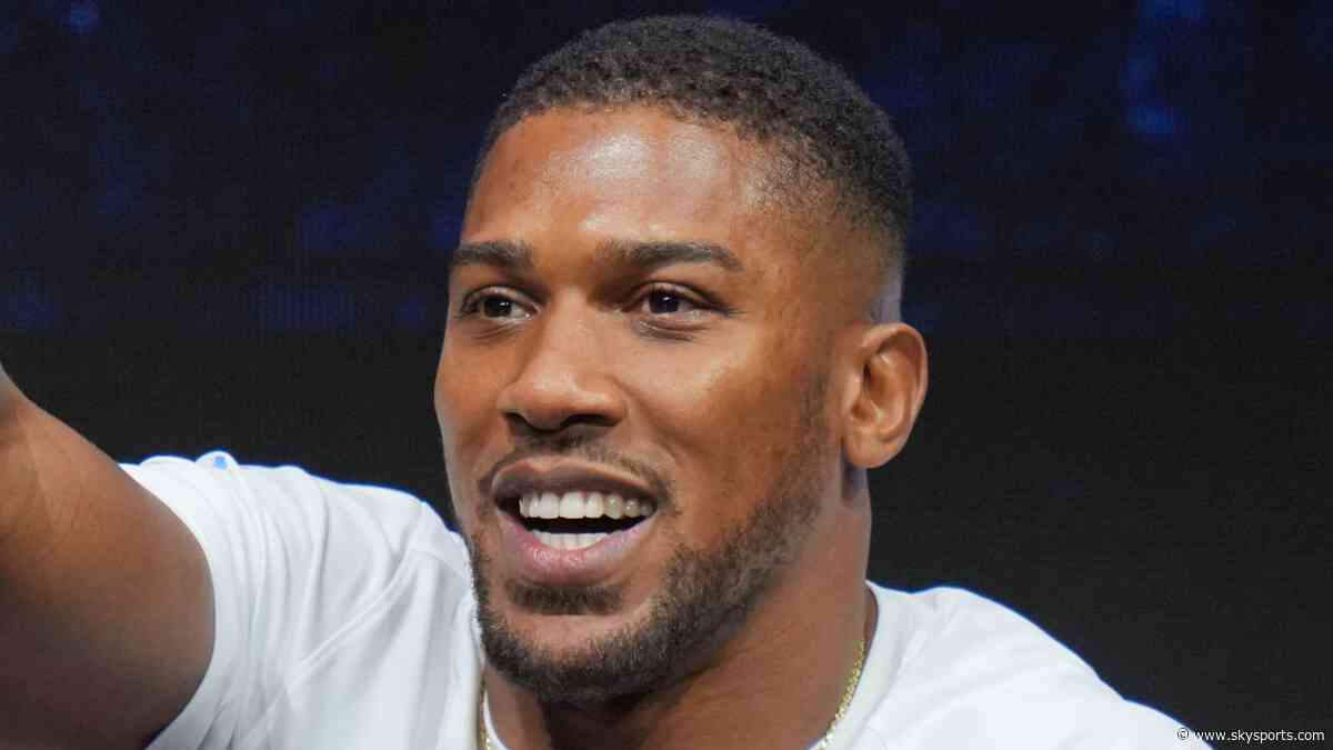 'Could be in the first round' - AJ plots 'spectacular' win over Fury