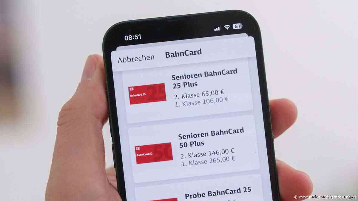 Ab 65 günstiger Bahnfahren: Mit diesen Tricks sparen Rentner bis zu 240 Euro