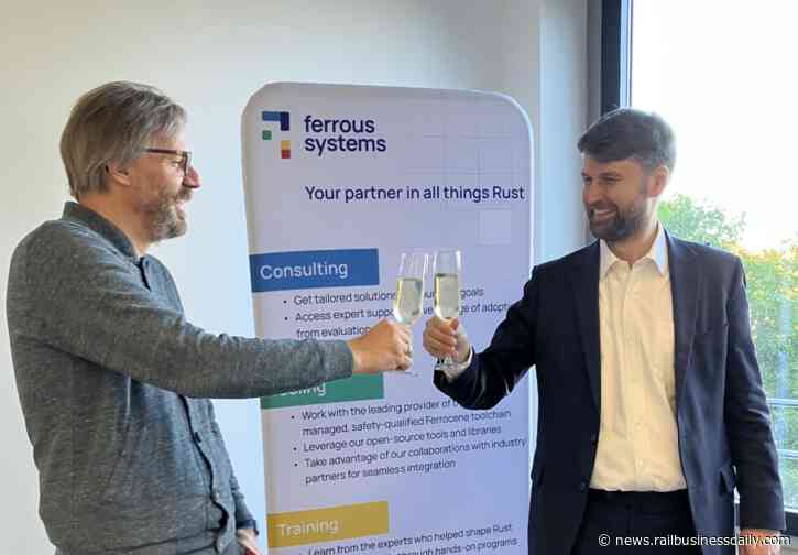 Universal Signalling selects Ferrocene to develop the first Rust-based railway certification package