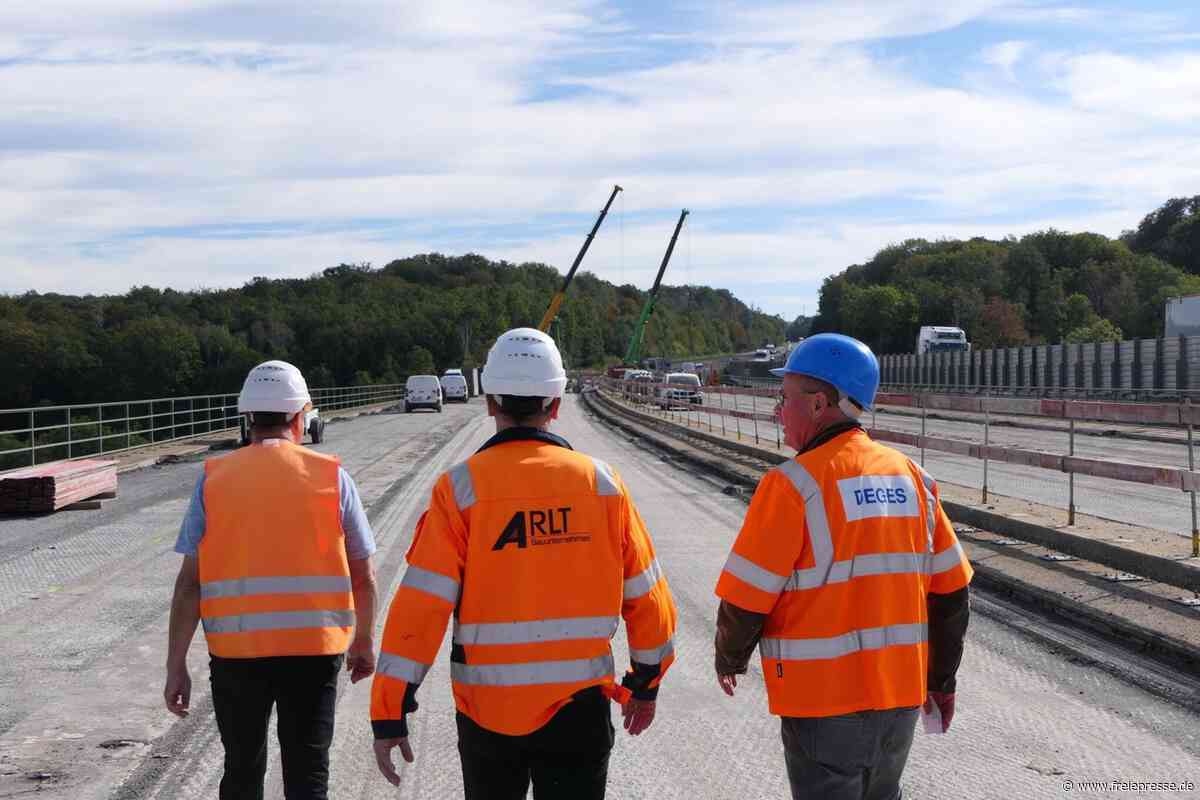 Autobahnbrücke auf A 14 in Sachsen wird gesprengt