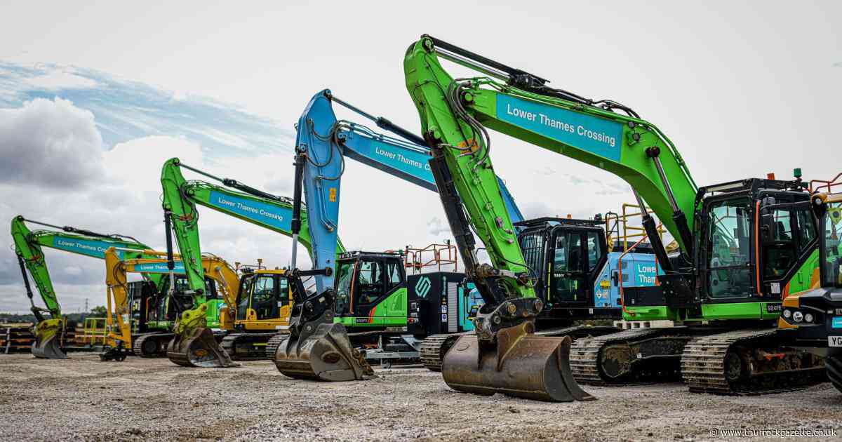 Zero-emissions machinery for Lower Thames Crossing project