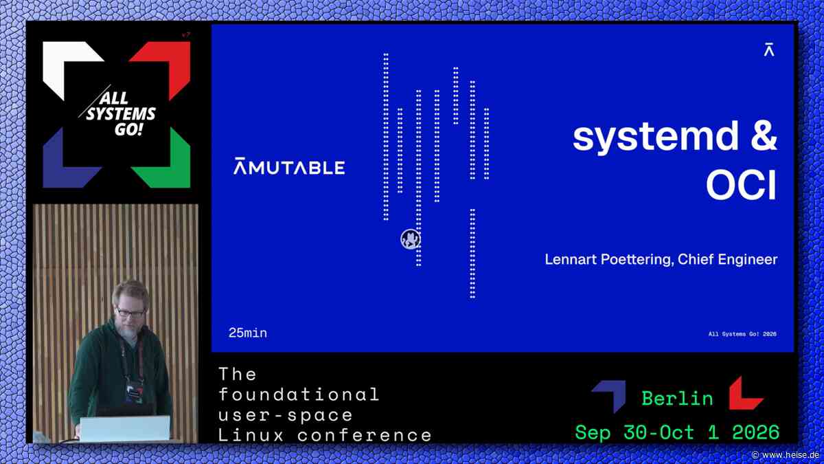 mstack: OCI-Container mit systemd ausführen