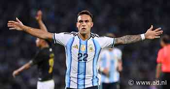 Argentinië wint zonder Lionel Messi eerste wedstrijd na verloren WK-finale overtuigend van Bolivia