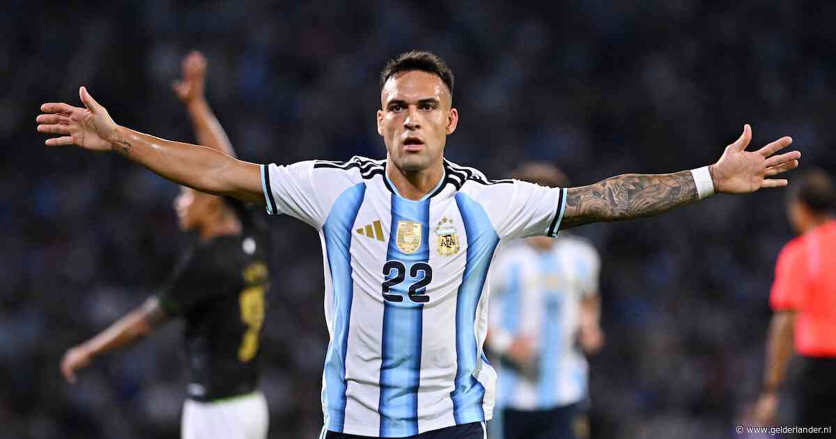 Argentinië wint zonder Lionel Messi eerste wedstrijd na verloren WK-finale overtuigend van Bolivia