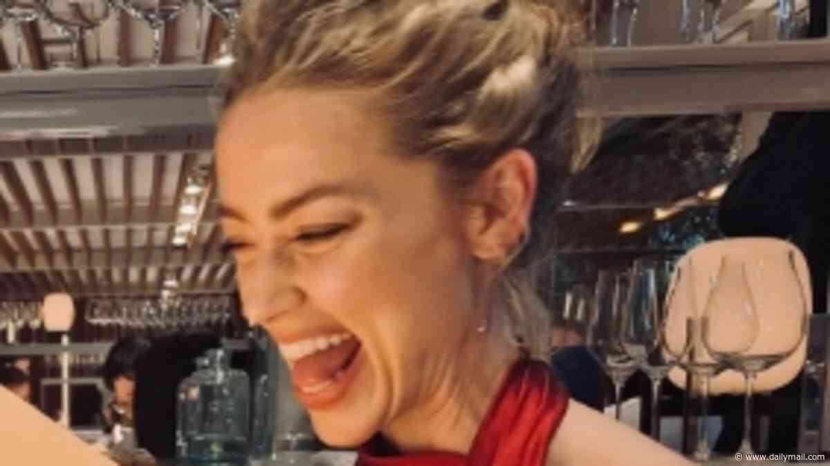 Amber Heard treats herself to dinner at a three Michelin star restaurant as she offers a rare glimpse into her secluded Spanish life out of the spotlight