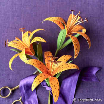 Cardstock Tiger Lily