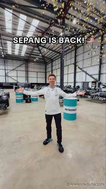 F1 is BACK in Malaysia! Ant's guide to Sepang 🇲🇾🧠 #mercedesf1 #f1shorts #malaysia #sepang