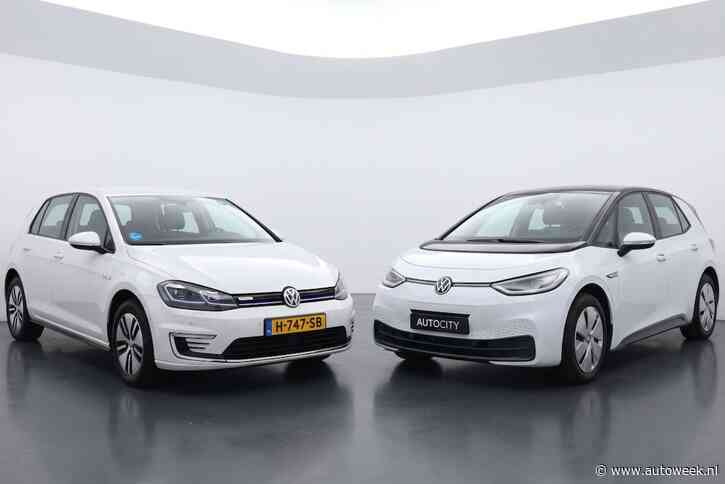 Deze gebruikte, vroege Volkswagen ID3 en late e-Golf kosten hetzelfde, welke zou jij kiezen?