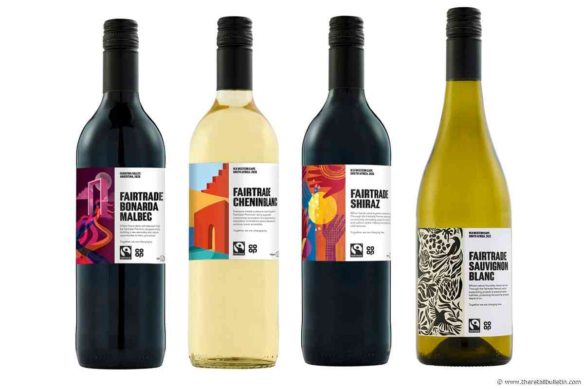 Co-op revamps Fairtrade wines as shoppers trade up for Christmas
